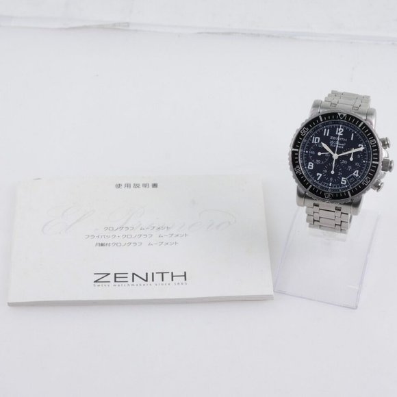 ZENITH Rainbow black Watches Stainless Steel Mechanical main image 10
